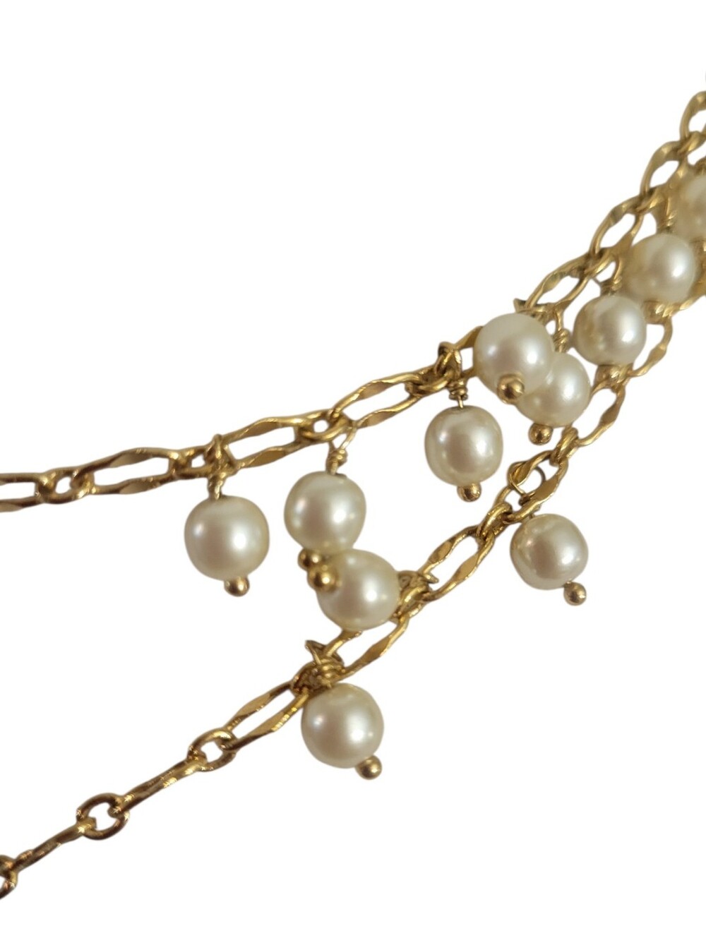 J. Crew Gold-Tone and Faux Pearl Necklace - Picture 2 of 6